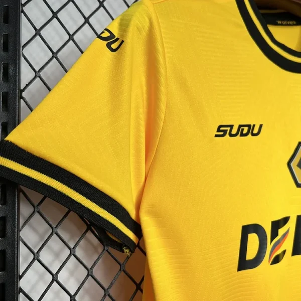 2024/2025 Wolverhampton Home Football Shirt Kids Size 1:1 Thai Quality - Image 3