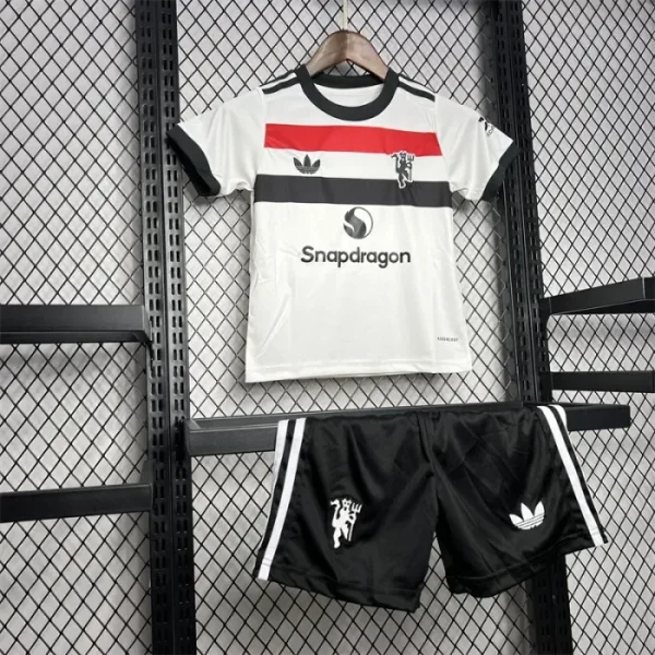 Kids Man Utd Third Jersey 24/25 Football Kit 1:1 Thai Quality - Image 2