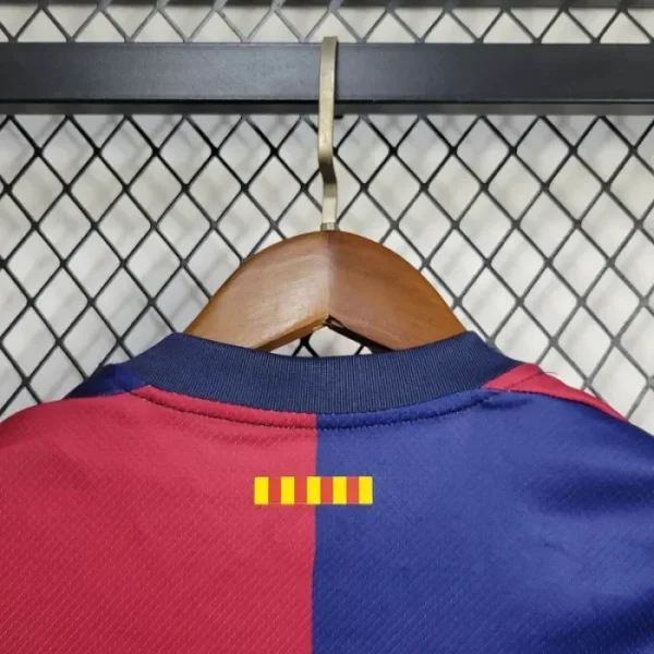2024/2025 Barcelona Home Football Shirt 1:1 Thai Quality Kids Size - Image 6