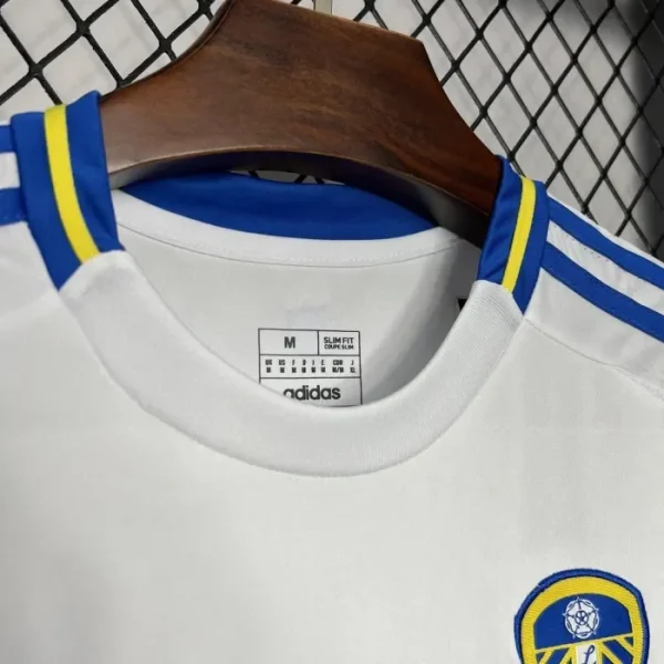 LEEDS United Home Jersey 24/25 Football Kit - Image 5