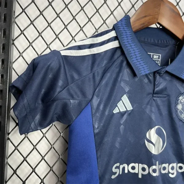 2024/2025 Man Utd Away Football Shirt 1:1 Thai Quality Kids Size - Image 4