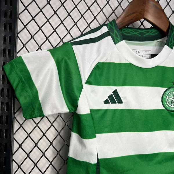 24/25 Celtic Home Football Shirt 1:1 Thai Quality Kids Size - Image 4